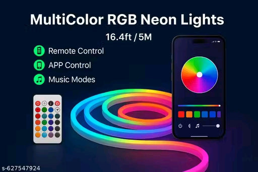 Arese MultiColr RGB Neon Lights 16.4ft/5M